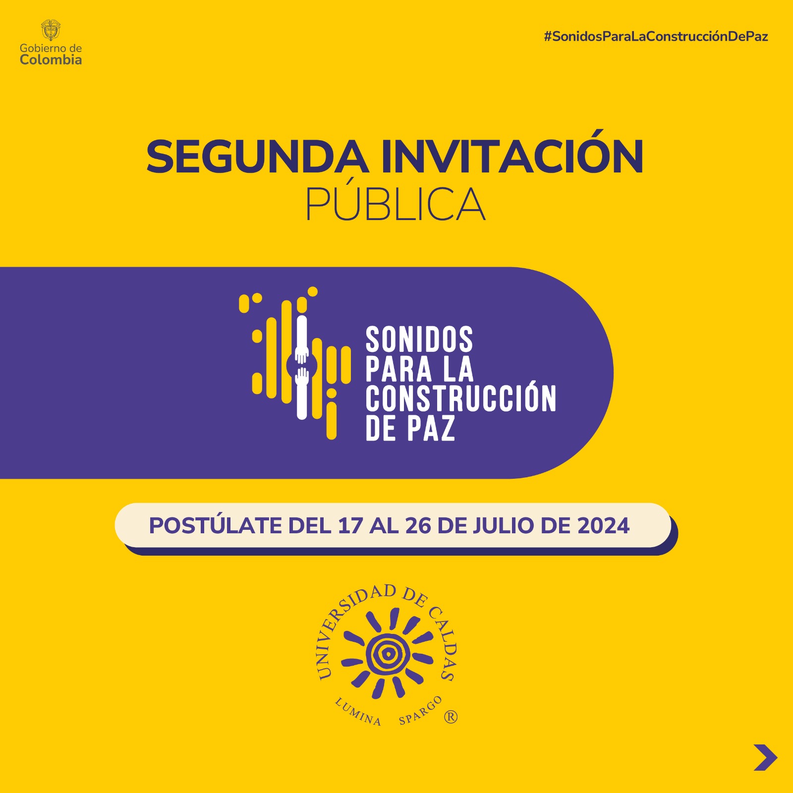 Segunda Invitación Pública